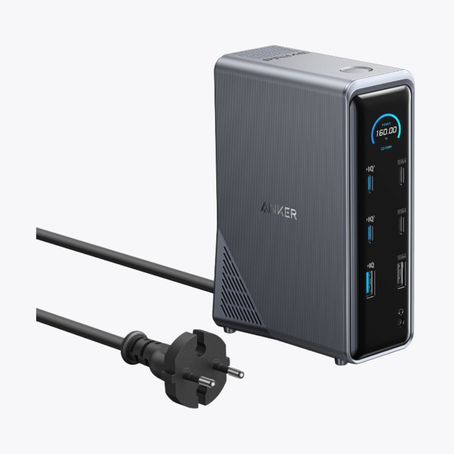 Prime Charging Docking Station (14-in-1, Dual Display, 160W)