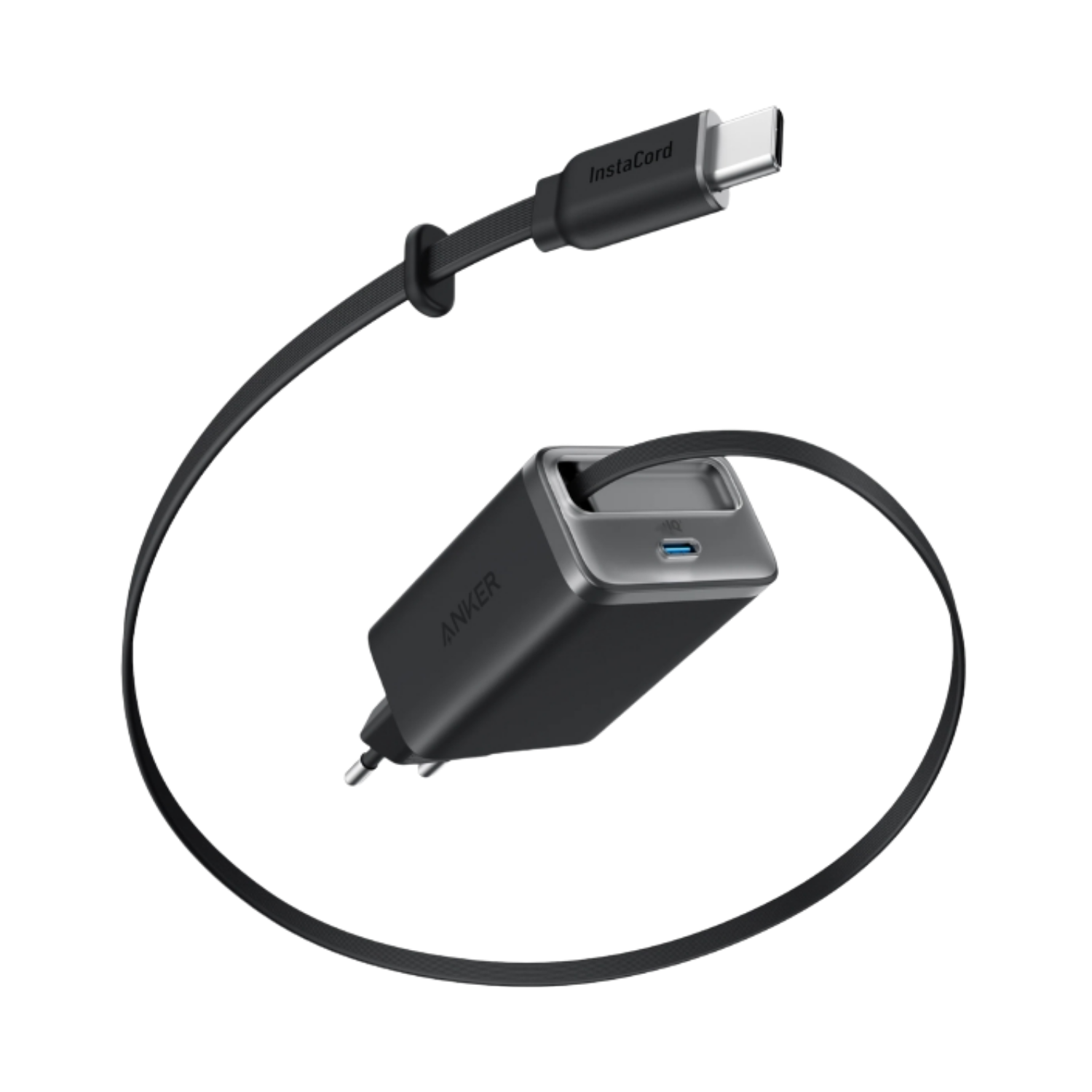 Nano Charger (35W, Built-In Retractable USB-C Cable)