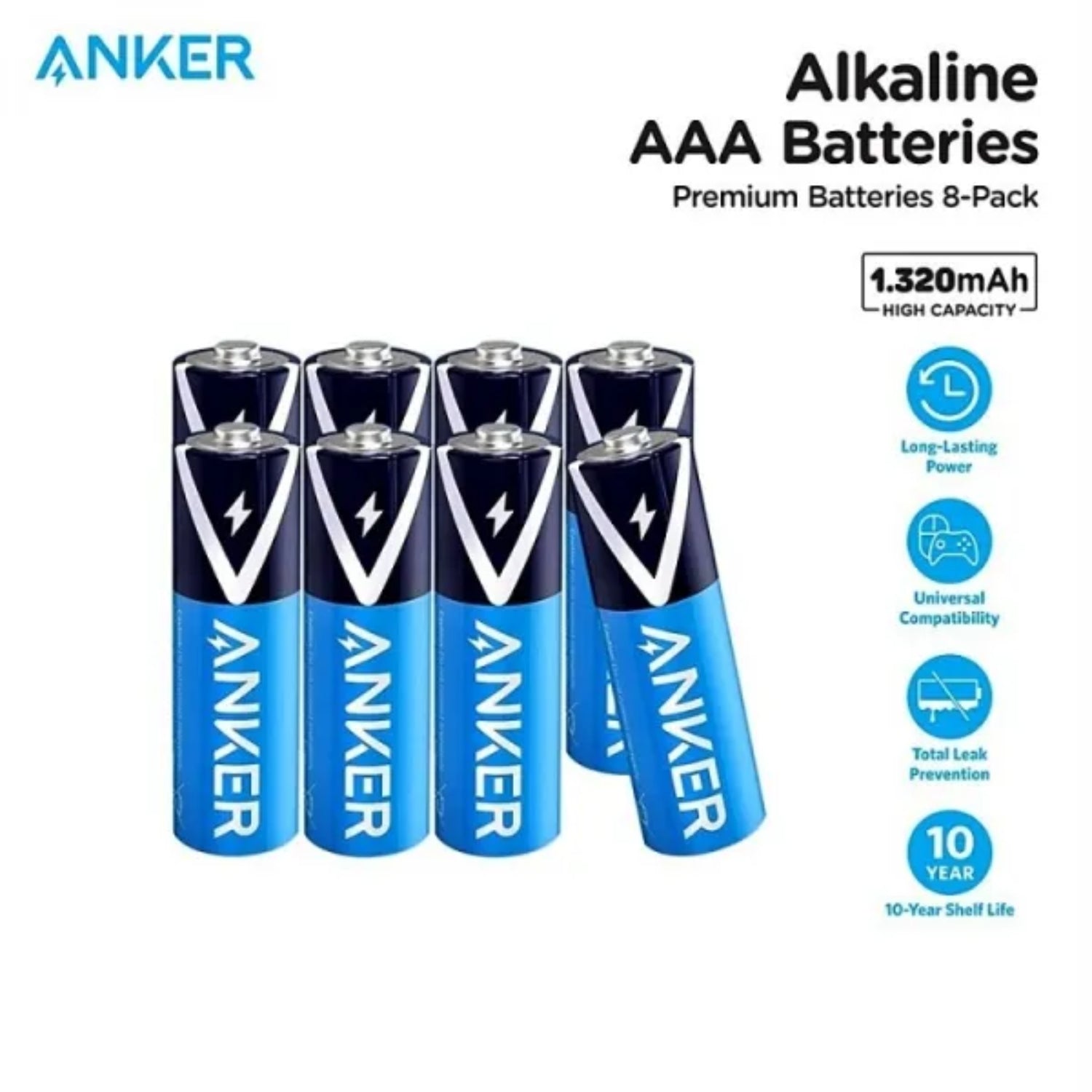 AAA Alkaline Batteries (8-pack)