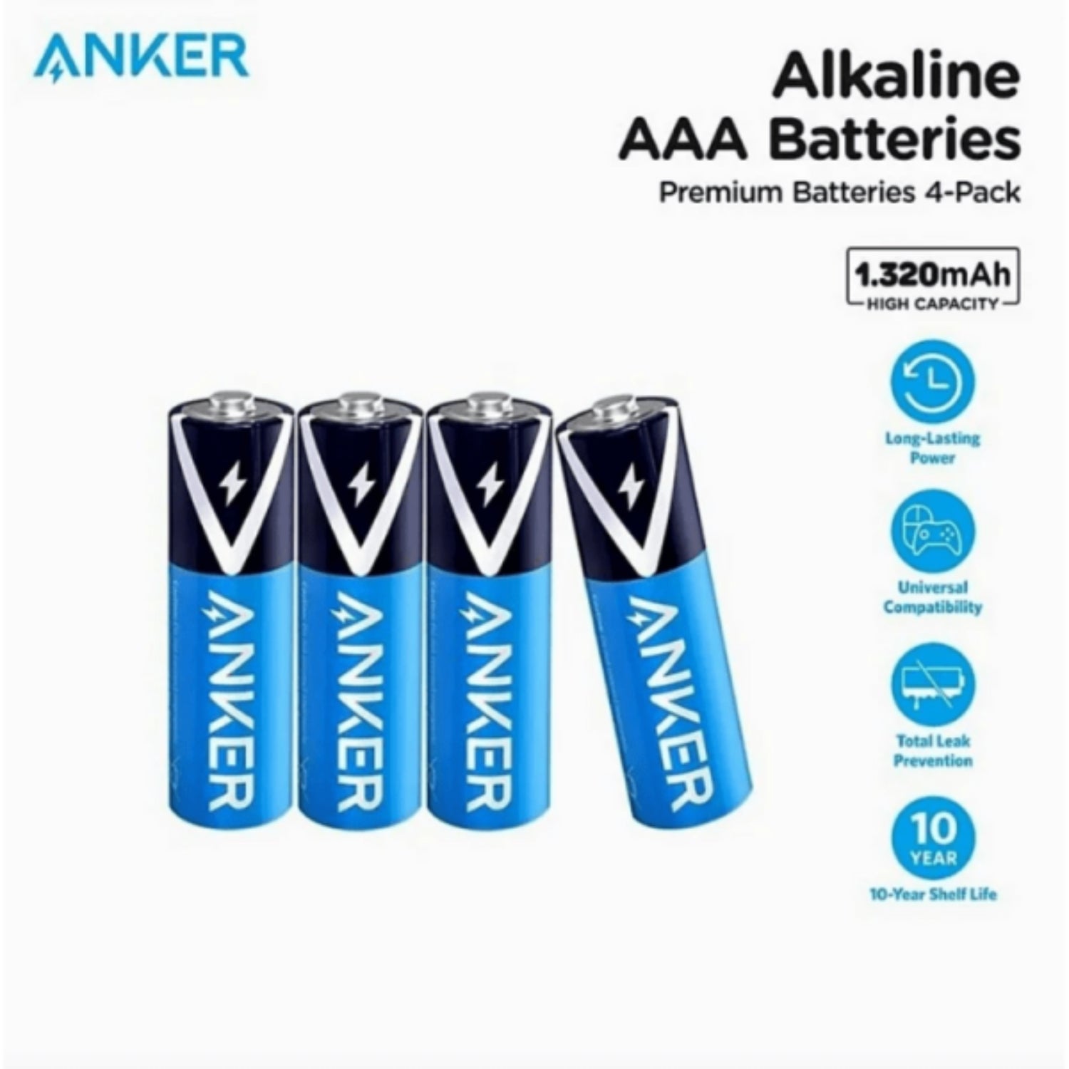 AAA Alkaline Batteries (4-pack)