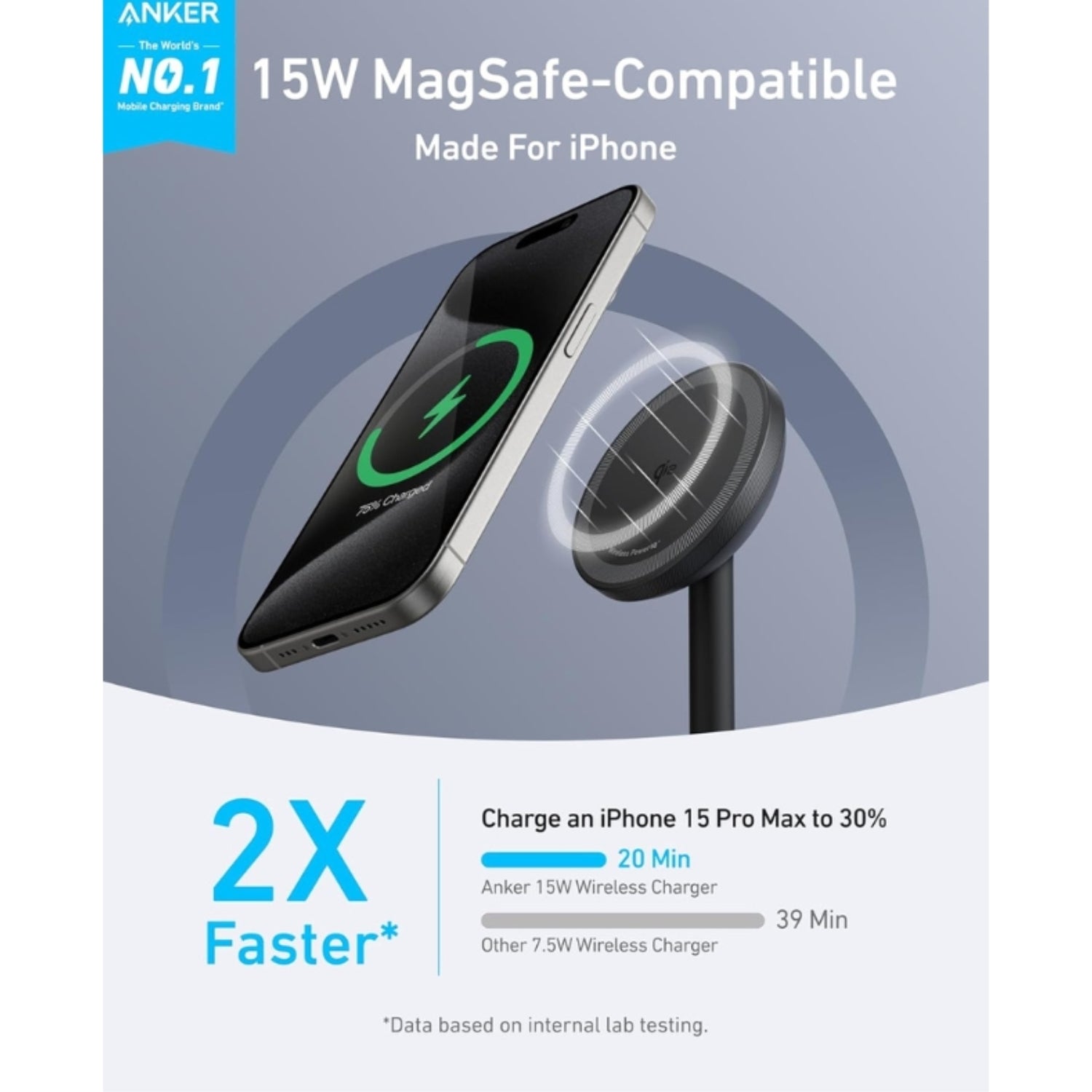 MagGo Wireless Charger (Stand)