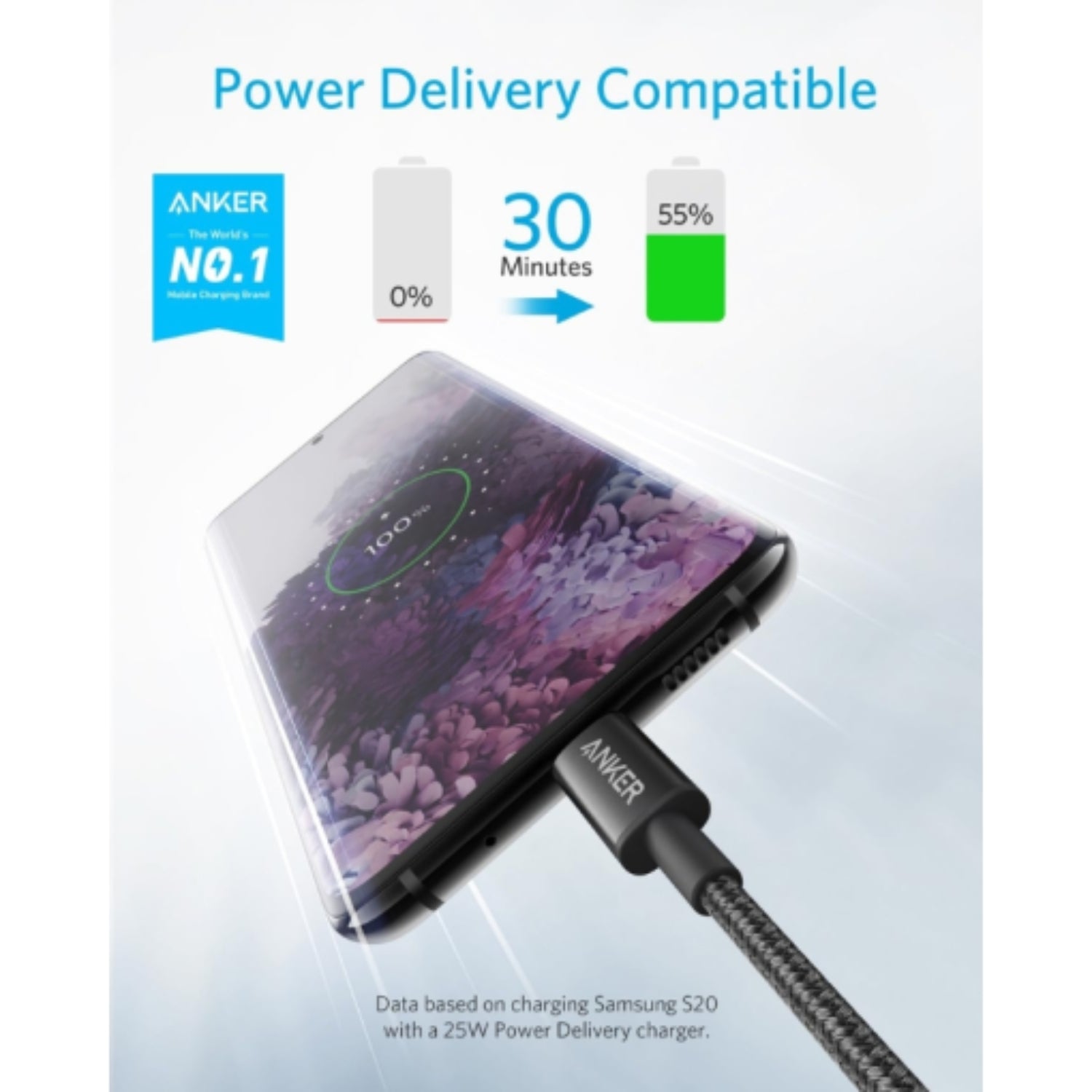 New Nylon USB-C to USB-C Cable
